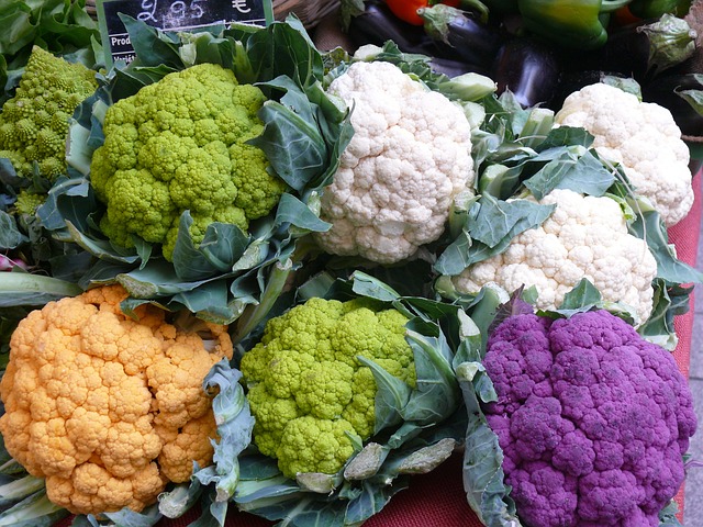 Why Are My Cauliflowers So Small - Different Coloured Califlowers