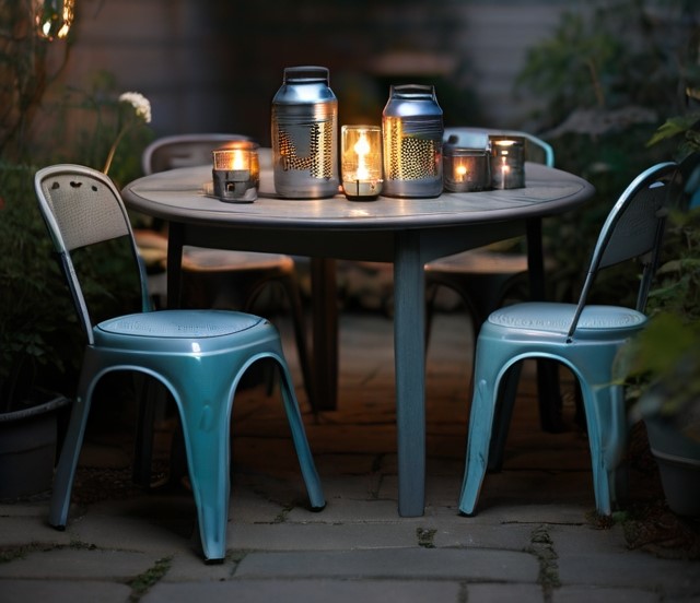 Light Up Your Garden Without Electricity - Tin Can Lanterns